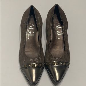 AGL Pyramid Heels Size 39